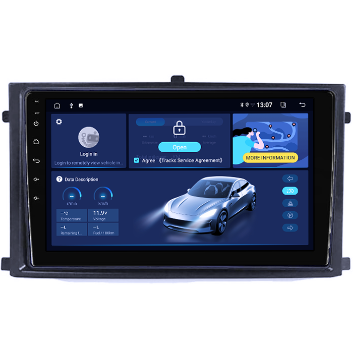 (Resigilata) Navigatie dedicata Rexton 2020+&XLV 2015+, 2GB RAM 32GB ROM, Quad Core, Display 9" IPS Full HD, Carplay&Android Auto, Android 14, Suport camere AHD [2]