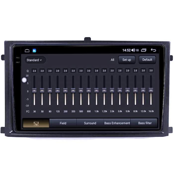 Navigatie dedicata Rexton 2020+&XLV 2015+, 8GB RAM 128GB ROM, Octacore, Platforma 7862, Android 14, Display QLED 9" 2K, Suporta camera 360", DSP, Carplay&Android Auto [2]