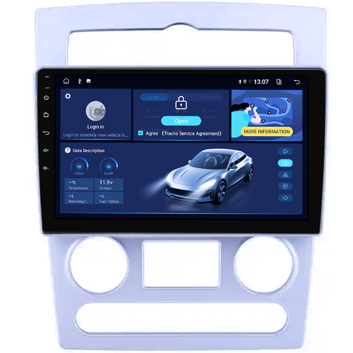 Navigatie dedicata Rohens Coupe 2004-2006, 8GB RAM 128GB ROM, Octacore, Platforma TS18, Android 13, Display QLED 9”, Suporta camera 360º, DSP, Carplay&Android Auto, SIM 4G, Ventilator Activ [2]