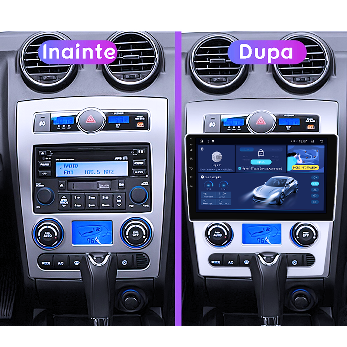 Navigatie dedicata Rohens Coupe 2004-2006, 8GB RAM 128GB ROM, Octacore, Platforma TS18, Android 13, Display QLED 9”, Suporta camera 360º, DSP, Carplay&Android Auto, SIM 4G, Ventilator Activ [5]