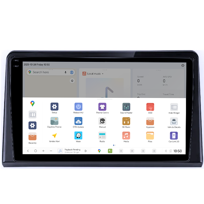 Navigatie dedicata Hyundai Coupe 2004, DUDU3, 4GB RAM 64GB ROM, Octacore, Platforma 8581, Android, Display QLED 9", DSP, Carplay&AndroidAuto [3]