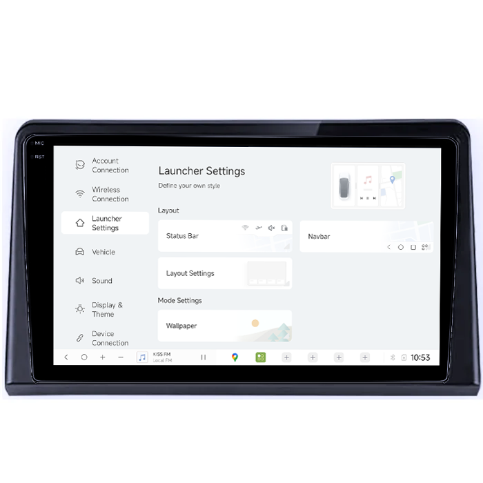 Navigatie dedicata Hyundai Coupe 2004, DUDU3, 4GB RAM 64GB ROM, Octacore, Platforma 8581, Android, Display QLED 9", DSP, Carplay&AndroidAuto [5]