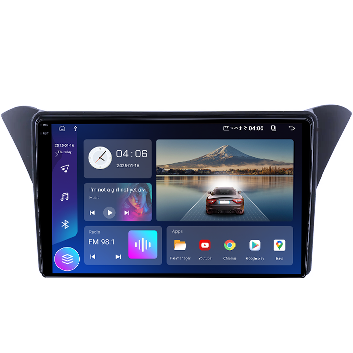 Navigatie dedicata Rohens Coupe 2012,4GB RAM 64GB ROM, Quad Core, Display 9" QLED 1K, Carplay, Android 14, Bluetooth, Magazin Play, Suport Camere AHD [2]