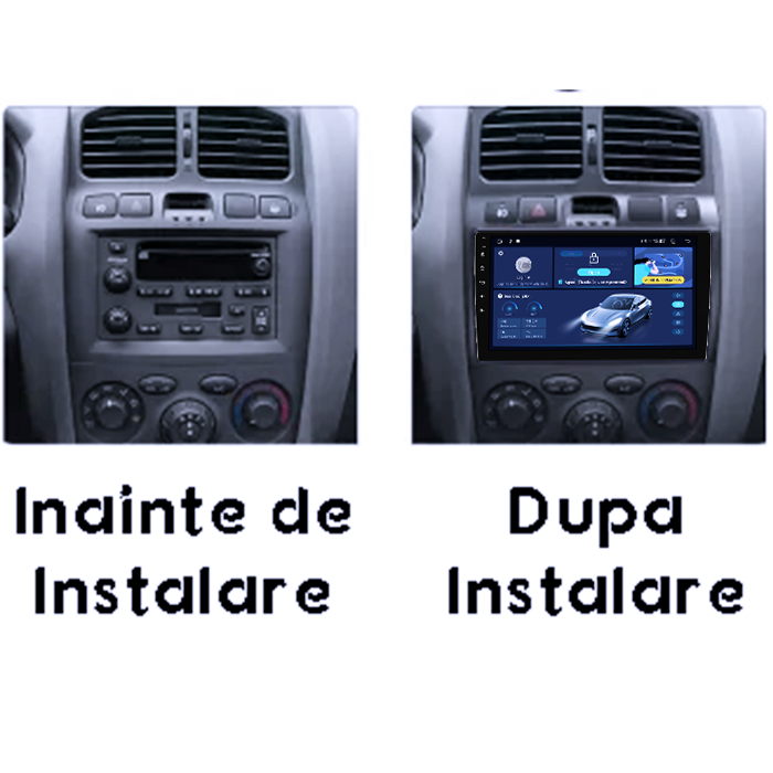 Navigatie dedicata Hyundai Santa Fe 2000-2012, DUDU3, 4GB RAM 64GB ROM, Octacore, Platforma 8581, Android, Display QLED 9", DSP, Carplay&AndroidAuto [6]
