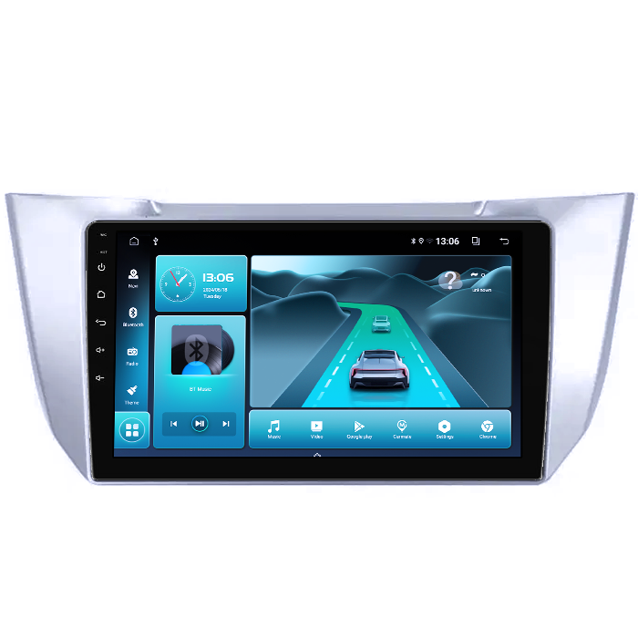 Navigatie dedicata RX300 RX330 RX350 RX400H 2003-2009, 8GB RAM 128GB ROM, Octacore, Platforma 7862,Android 13, Display QLED 10”, Suporta camera 360º, DSP, Carplay&Android Auto, SIM 4G, Ventilator Acti [3]