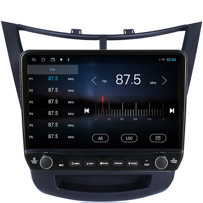 Navigatie dedicata Chevrolet Sail 2015-2018 Tesla cu butoane rotative model 2024, 4GB RAM 64GB ROM, Procesor Quadcore, Android 14, Display QLED 10", DSP, Carplay&Android Auto [4]