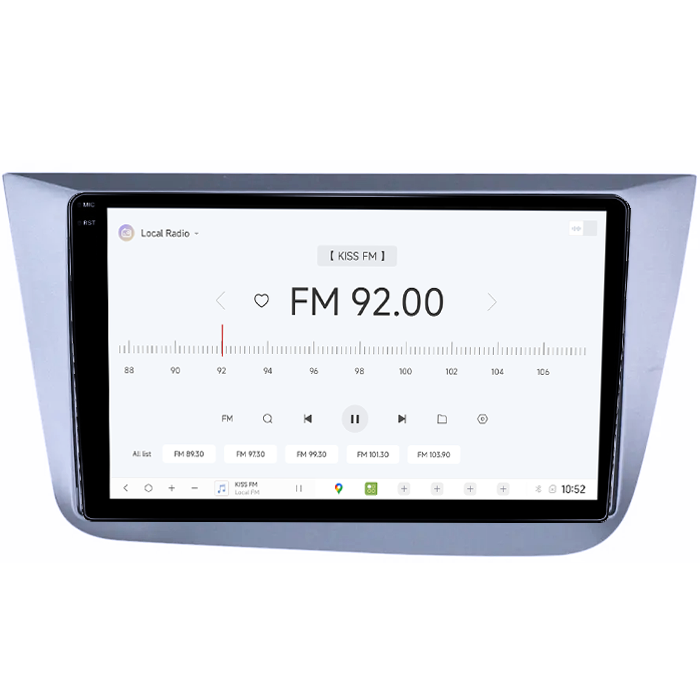 Navigatie dedicata Seat Leon 2005-2012, DUDU3, 4GB RAM 64GB ROM, Octacore, Platforma 8581, Android, Display QLED 9", DSP, Carplay&AndroidAuto [4]