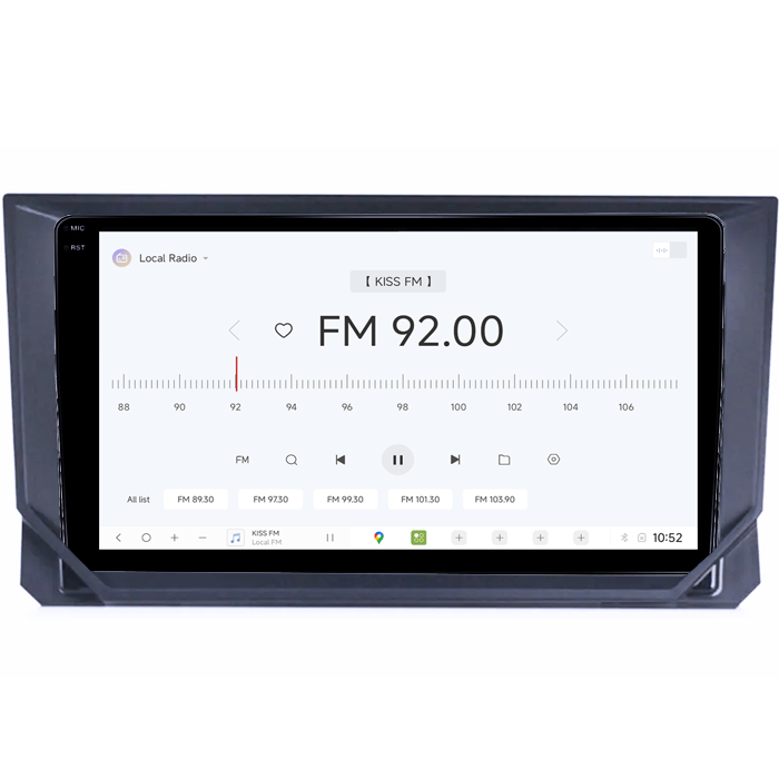 Navigatie dedicata Seat Ibiza 2017-2020, DUDU3, 4GB RAM 64GB ROM, Octacore, Platforma 8581, Android, Display QLED 9", DSP, Carplay&AndroidAuto [4]
