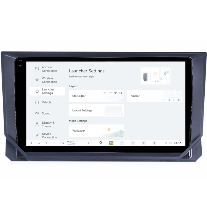 Navigatie dedicata Seat Ibiza 2017-2020, DUDU3, 4GB RAM 64GB ROM, Octacore, Platforma 8581, Android, Display QLED 9", DSP, Carplay&AndroidAuto [5]