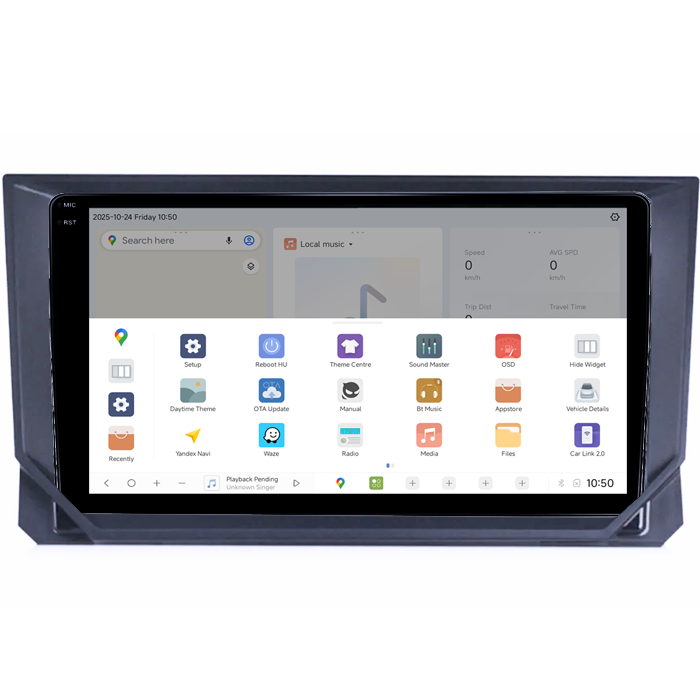 Navigatie dedicata Seat Ibiza 2017-2020, DUDU3, 4GB RAM 64GB ROM, Octacore, Platforma 8581, Android, Display QLED 9", DSP, Carplay&AndroidAuto [3]