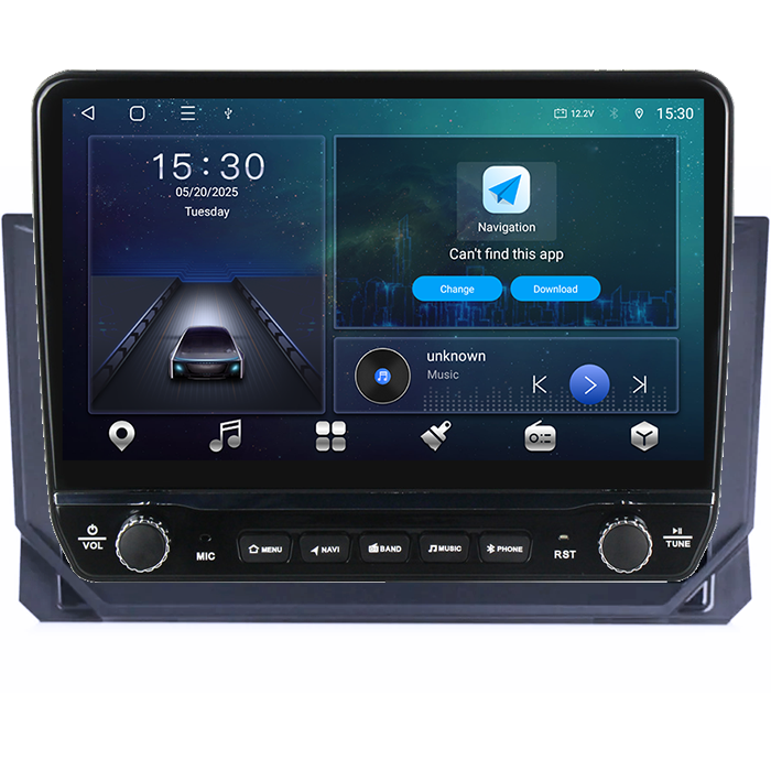 Navigatie dedicata Seat Ibiza 2017-2020 Tesla cu butoane rotative model 2024, 4GB RAM 64GB ROM, Procesor Quadcore, Android 14, Display QLED 10", DSP, Carplay&Android Auto [6]