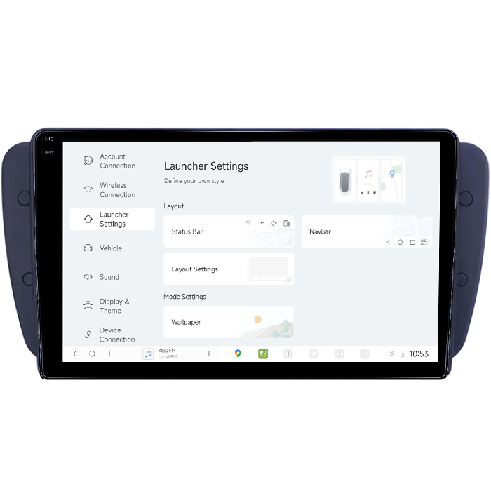 Navigatie dedicata Seat Ibiza 2009-2013, DUDU3, 4GB RAM 64GB ROM, Octacore, Platforma 8581, Android, Display QLED 9", DSP, Carplay&AndroidAuto [5]