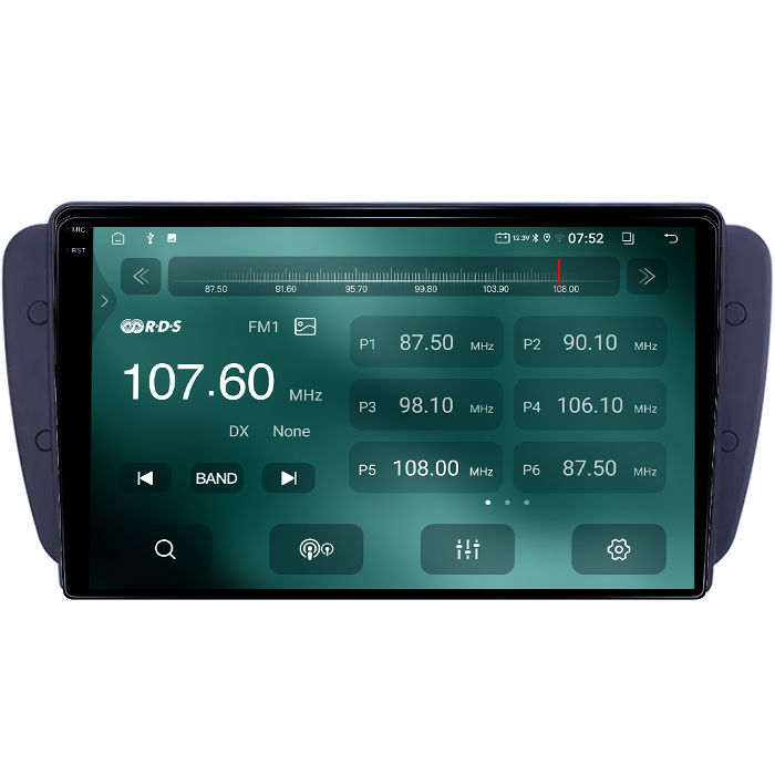 Navigatie dedicata Seat Ibiza 2009-2012, 4GB RAM 64GB ROM, Quad Core, Display 9" QLED 1K, Carplay, Android 14, Bluetooth, Magazin Play, Suport Camere AHD [5]