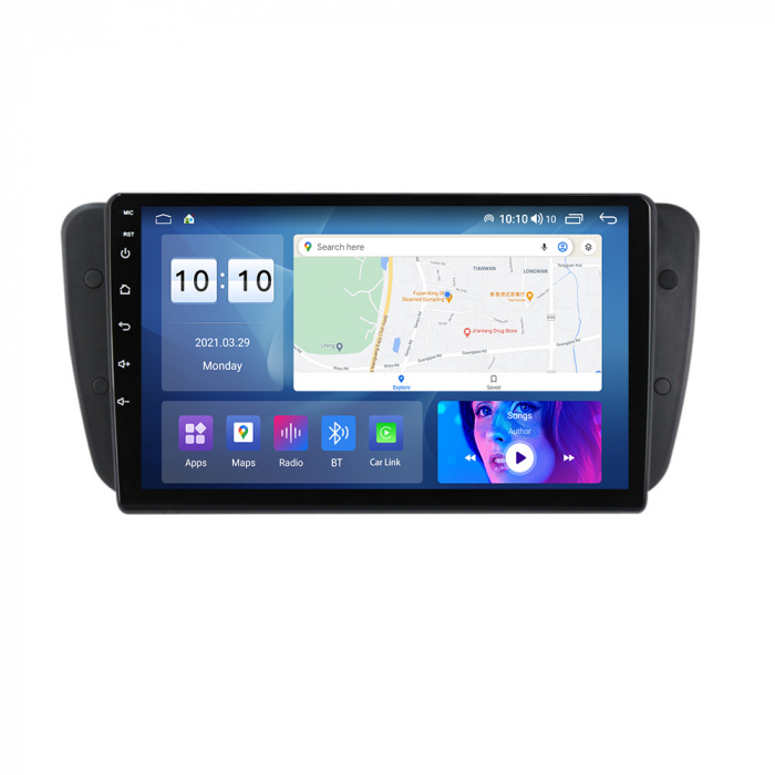 Navigatie dedicata Seat Ibiza 2009-2013, 4 GB RAM 32 ROM, Android 13, Display QLED, 9", DSP, Carplay, Android Auto, Internet, Youtube , Waze , WI-FI , USB , Bluetooth [7]