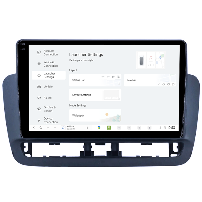 Navigatie dedicata Seat Ibiza 4 2014-2017, DUDU3, 4GB RAM 64GB ROM, Octacore, Platforma 8581, Android, Display QLED 9", DSP, Carplay&AndroidAuto [5]