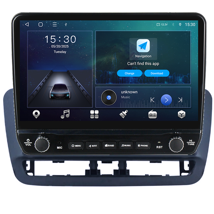 Navigatie dedicata Seat Ibiza 4 2014-2017 Tesla cu butoane rotative model 2024, 4GB RAM 64GB ROM, Procesor Quadcore, Android 14, Display QLED 10", DSP, Carplay&Android Auto [6]