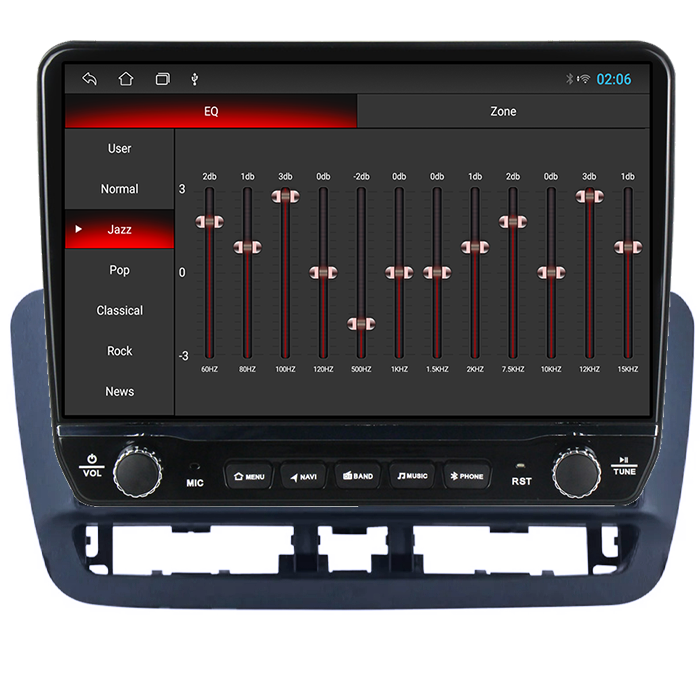 Navigatie dedicata Seat Ibiza 4 2014-2017 Tesla cu butoane rotative model 2024, 4GB RAM 64GB ROM, Procesor Quadcore, Android 14, Display QLED 10", DSP, Carplay&Android Auto [2]