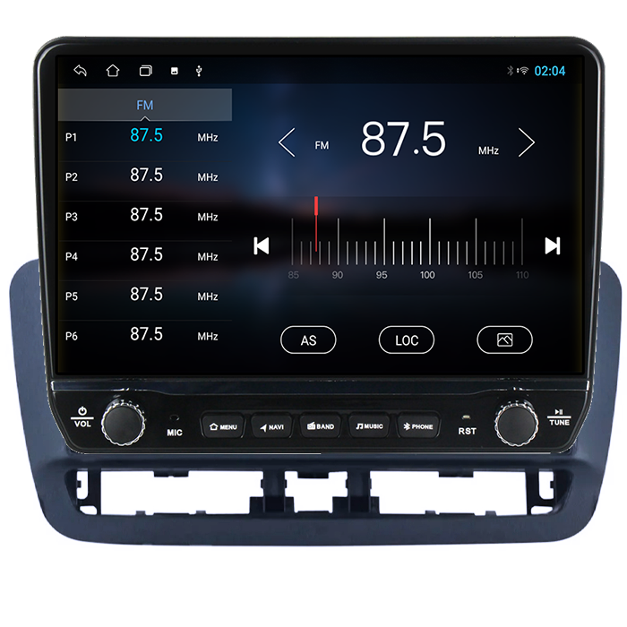 Navigatie dedicata Seat Ibiza 4 2014-2017 Tesla cu butoane rotative model 2024, 4GB RAM 64GB ROM, Procesor Quadcore, Android 14, Display QLED 10", DSP, Carplay&Android Auto [3]