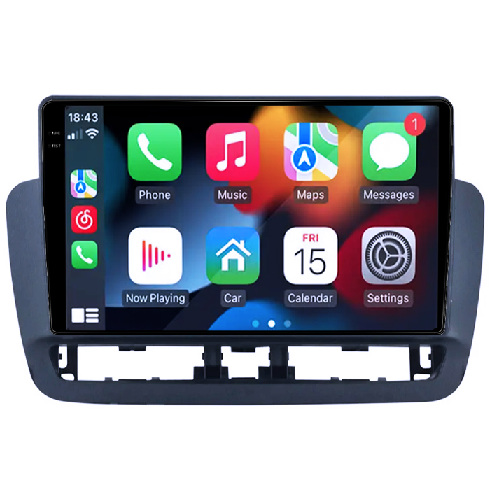 Navigatie dedicata Seat Ibiza 4 2014-2017, 4GB RAM 64GB ROM, Procesor Qualcomm Octacore, Android 14, Rezolutie 2K, Display QLED 9", DSP, Carplay&Android Auto, SIM 4G [4]