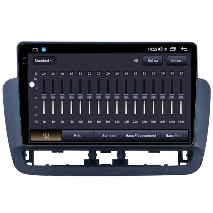 Navigatie dedicata Seat Ibiza 4 2014-2017, 8GB RAM 128GB ROM, Octacore, Platforma 7862,Android 14, Display QLED 2K 9", Suporta camera 360", DSP, Carplay&Android Auto, SI [2]