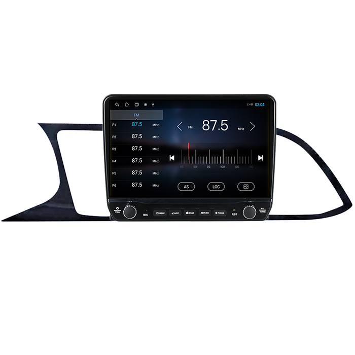 Navigatie dedicata Seat Leon 2012-2018 Tesla cu butoane rotative model 2024, 4GB RAM 64GB ROM, Procesor Quadcore, Android 14, Display QLED 10", DSP, Carplay&Android Auto [3]