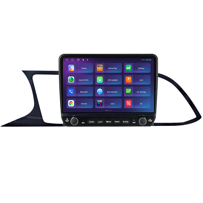 Navigatie dedicata Seat Leon 2012-2018 Tesla cu butoane rotative model 2024, 4GB RAM 64GB ROM, Procesor Quadcore, Android 14, Display QLED 10", DSP, Carplay&Android Auto [4]