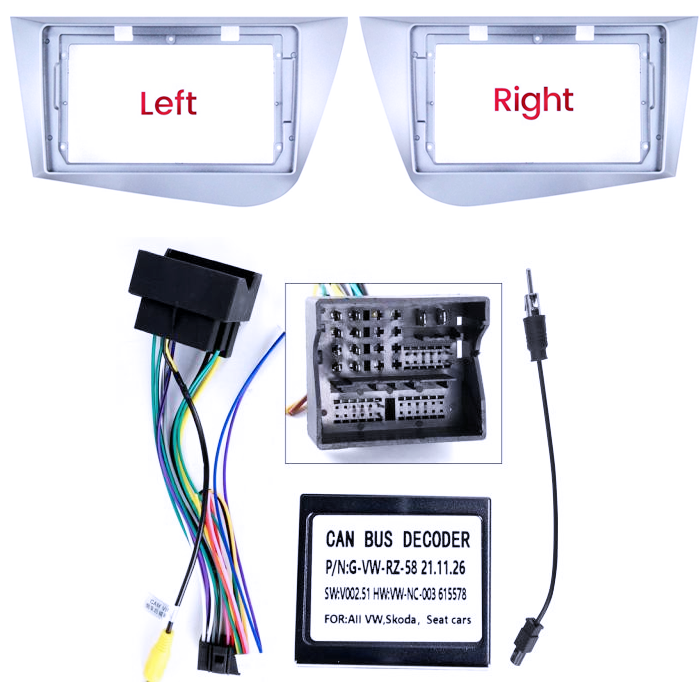 Navigatie dedicata Seat Leon 2005-2012, 4GB RAM 32GB ROM, Android 13, Display 9 " , Internet ,Aplicatii , Waze , WI-FI , USB , Bluetooth , Mirrorlink [6]