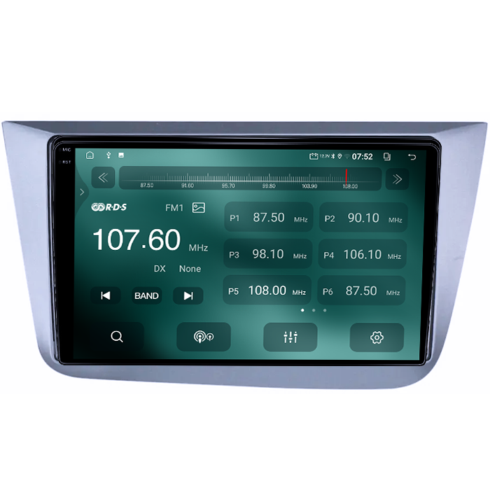 Navigatie dedicata Seat Leon 2005-2012, 4GB RAM 64GB ROM, Quad Core, Display 9" QLED 1K, Carplay, Android 14, Bluetooth, Magazin Play, Suport Camere AHD [3]