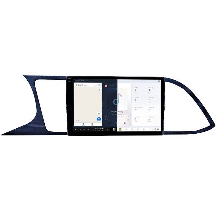 Navigatie dedicata Seat Leon 2012-2018, DUDU3, 4GB RAM 64GB ROM, Octacore, Platforma 8581, Android, Display QLED 9", DSP, Carplay&AndroidAuto [2]