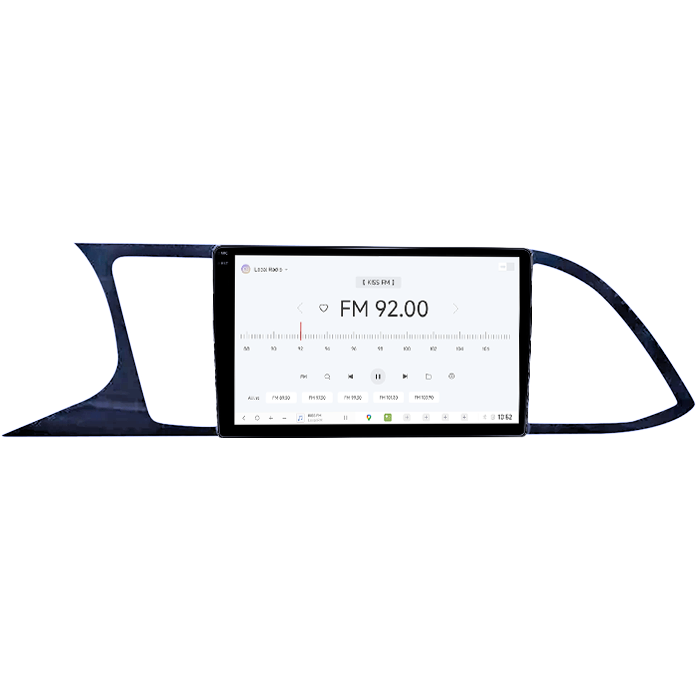 Navigatie dedicata Seat Leon 2012-2018, DUDU3, 4GB RAM 64GB ROM, Octacore, Platforma 8581, Android, Display QLED 9", DSP, Carplay&AndroidAuto [4]