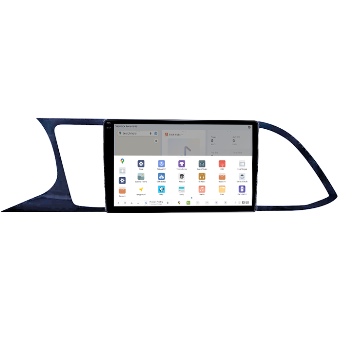 Navigatie dedicata Seat Leon 2012-2018, DUDU3, 4GB RAM 64GB ROM, Octacore, Platforma 8581, Android, Display QLED 9", DSP, Carplay&AndroidAuto [3]