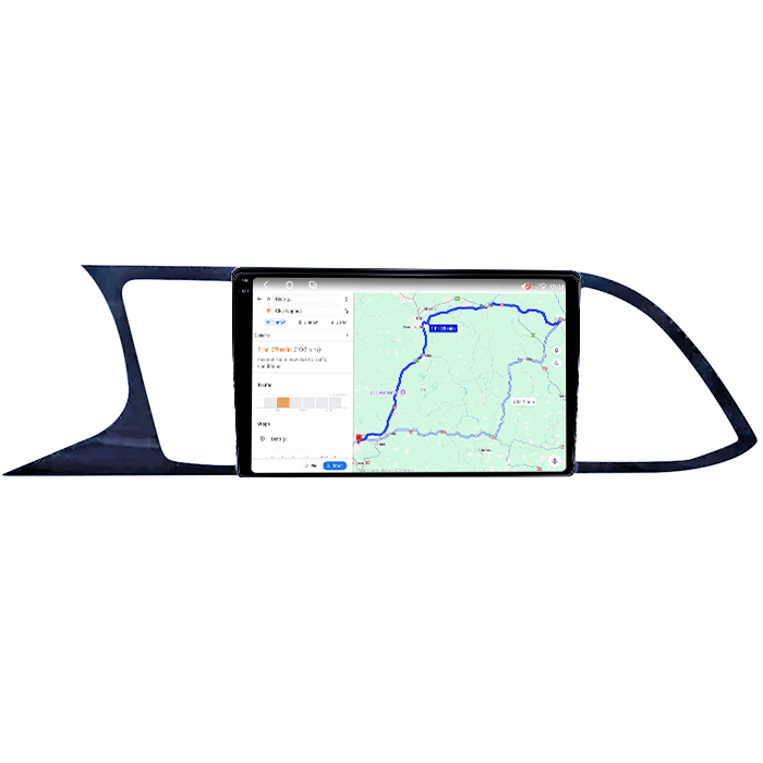 Navigatie dedicata Seat Leon 2012-2018, 4GB RAM 64GB ROM, Octacore, Android 14, Display QLED 1K 9", Carplay&Android Auto, SIM 4G, Ventilator Activ [4]