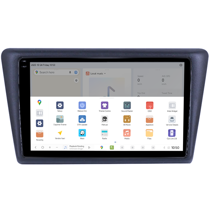 Navigatie dedicata Skoda Rapid 2013-2017, DUDU3, 4GB RAM 64GB ROM, Octacore, Platforma 8581, Android, Display QLED 9", DSP, Carplay&AndroidAuto [3]