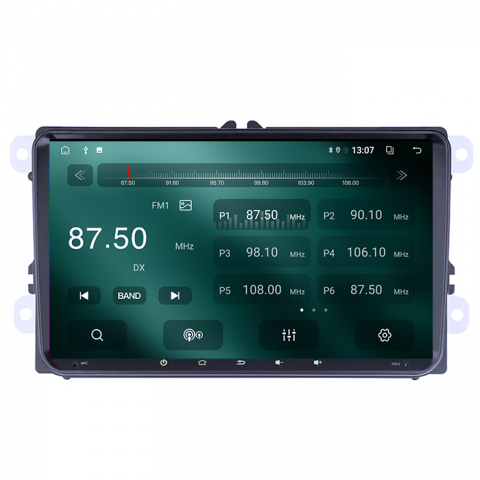 Navigatie dedicata Seat/Skoda, Full Touch, 4GB RAM 64GB ROM, Octacore, Android 14, Display QLED 9", DSP, Carplay&Android Auto, SIM 4G, Ventilator Activ [3]
