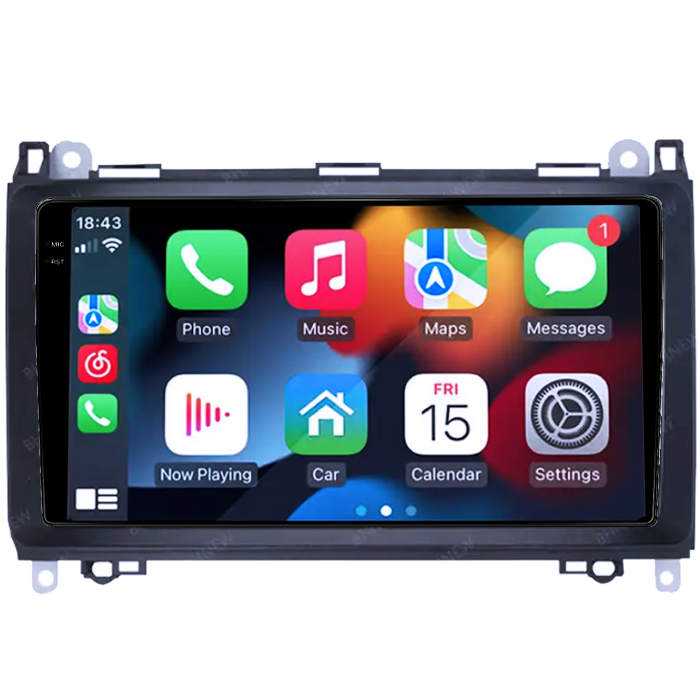 Navigatie dedicata Mercedes-Benz, 8GB RAM 128GB ROM, Octacore, Platforma 7862, Android 14, Display QLED 9" 2K, DSP, Carplay&Android Auto, SIM 4G, Ventilator Activ [3]