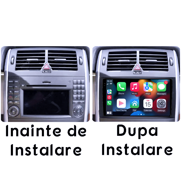 Navigatie dedicata Mercedes-Benz, 8GB RAM 128GB ROM, Octacore, Platforma 7862, Android 14, Display QLED 9" 2K, DSP, Carplay&Android Auto, SIM 4G, Ventilator Activ [5]