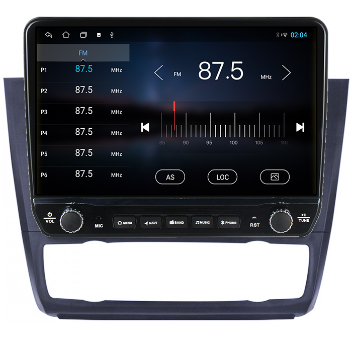 Navigatie dedicata Seria 1 2008-2012 (AB) Tesla cu butoane rotative model 2024, 4GB RAM 64GB ROM, Procesor Quadcore, Android 14, Display QLED 10", DSP, Carplay&Android Auto [5]