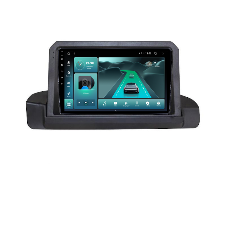 Navigatie dedicata BMW E90 2005-2012 Capac, 4GB RAM 64GB ROM, Procesor Qualcomm Octacore, Android 14, Rezolutie 2K, Display QLED 9", DSP, Carplay&Android Auto, SIM 4G [4]