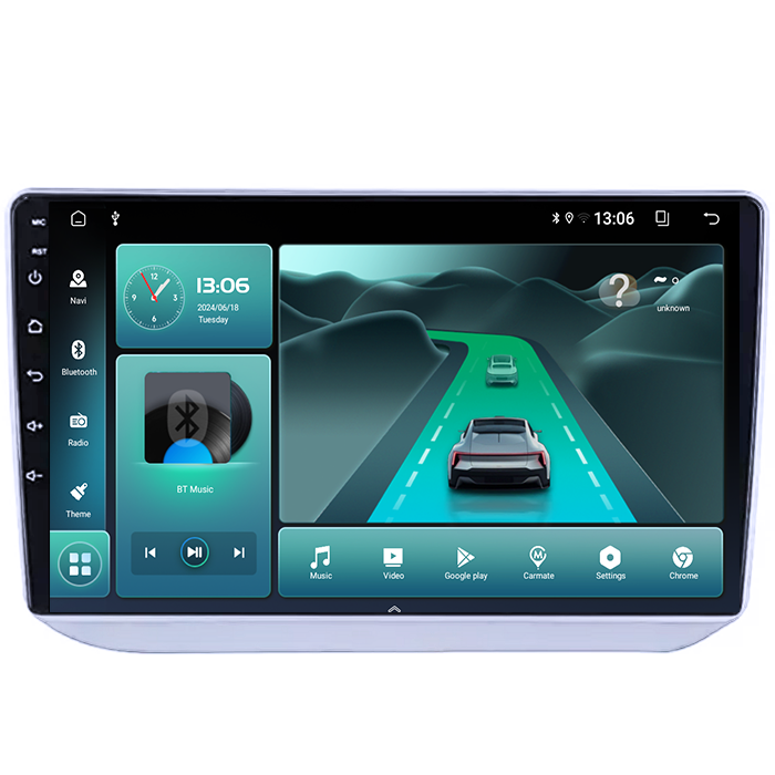 Navigatie dedicata Skoda Fabia 2007-2014, 8GB RAM 128GB ROM, Octacore, Platforma TS18, Android 13, Display QLED 10”, Suporta camera 360º, DSP, Carplay&Android Auto, SIM 4G, Ventilator Activ [1]