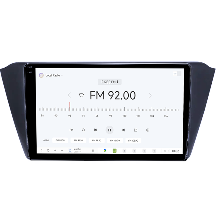 Navigatie dedicata Skoda Fabia 2015, DUDU3, 4GB RAM 64GB ROM, Octacore, Platforma 8581, Android, Display QLED 9", DSP, Carplay&AndroidAuto [4]