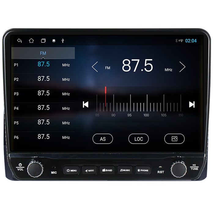 Navigatie dedicata Skoda Kodiaq Tesla cu butoane rotative model 2024, 4GB RAM 64GB ROM, Procesor Quadcore, Android 14, Display QLED 10", DSP, Carplay&Android Auto [3]