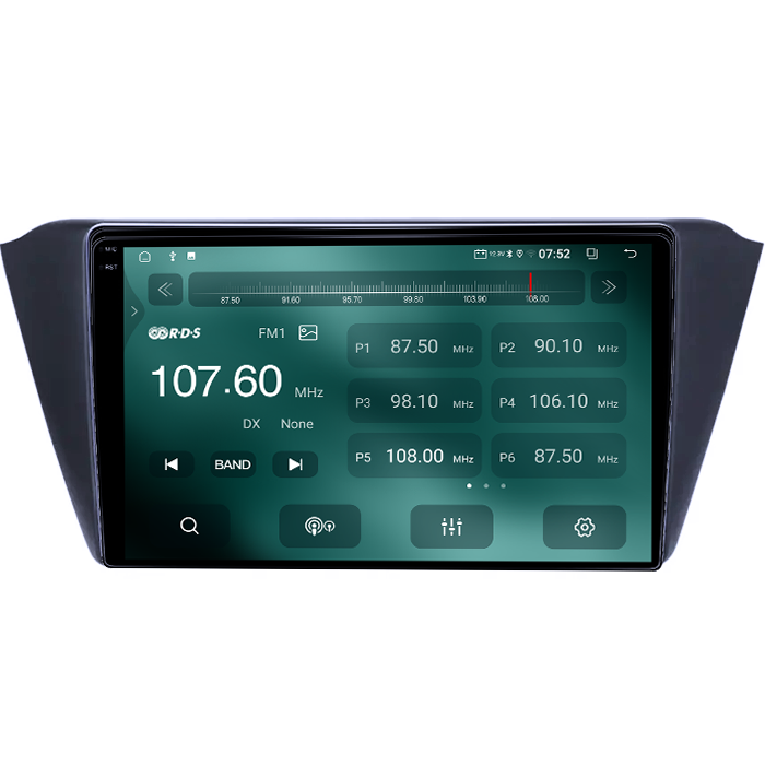 Navigatie dedicata Skoda Fabia 2015, 4GB RAM 64GB ROM, Quad Core, Display 9" QLED 1K, Carplay, Android 14, Bluetooth, Magazin Play, Suport Camere AHD [5]