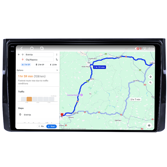 Navigatie dedicata Skoda Kodiaq 2016-2018, 4GB RAM 64GB ROM, Octacore, Android 14, Display QLED 1K 9", Carplay&Android Auto, SIM 4G, Ventilator Activ [4]