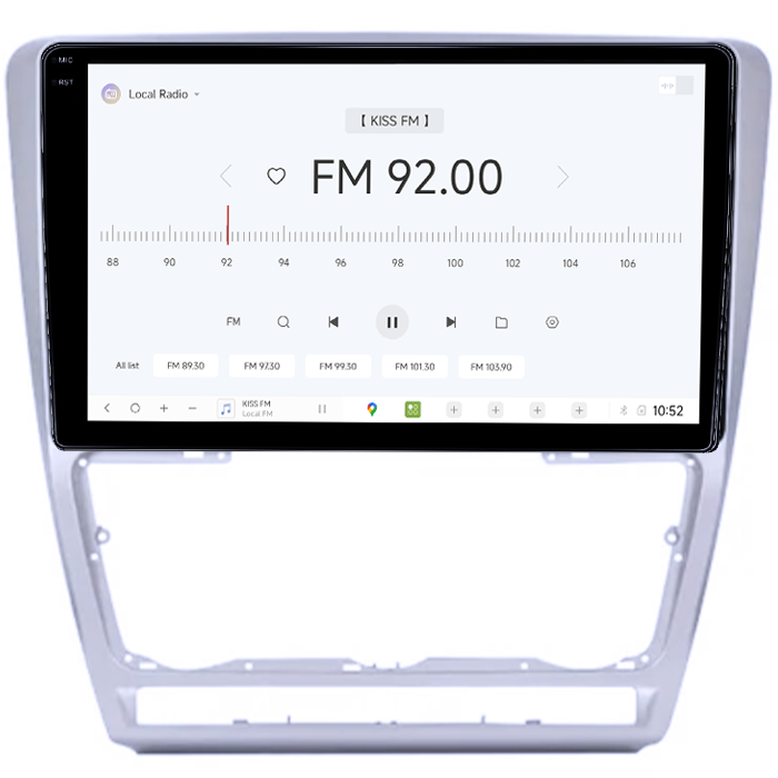 Navigatie dedicata Skoda Octavia 2004-2013, DUDU3, 4GB RAM 64GB ROM, Octacore, Platforma 8581, Android, Display QLED 9", DSP, Carplay&AndroidAuto [4]
