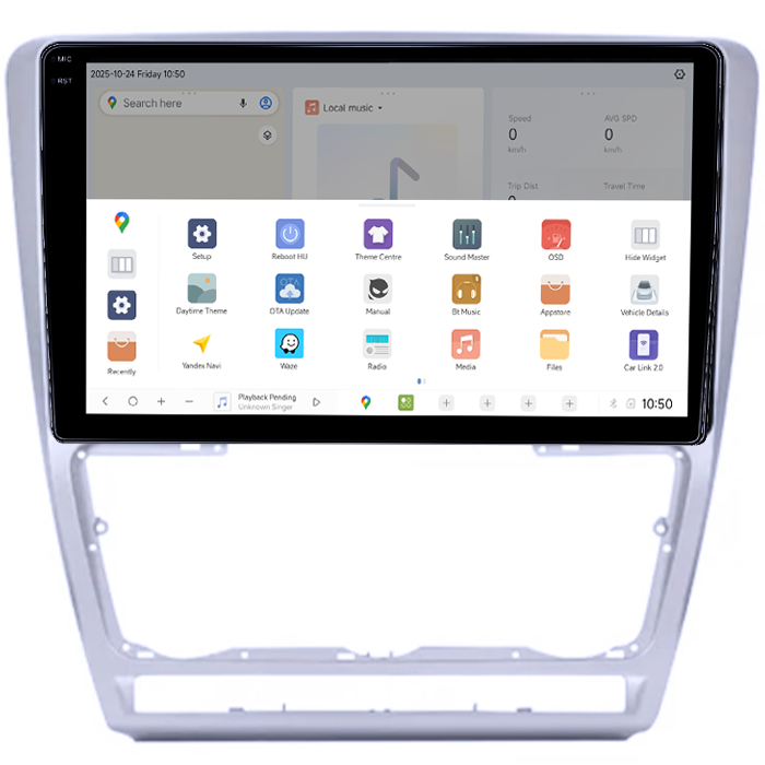 Navigatie dedicata Skoda Octavia 2004-2013, DUDU3, 4GB RAM 64GB ROM, Octacore, Platforma 8581, Android, Display QLED 9", DSP, Carplay&AndroidAuto [3]