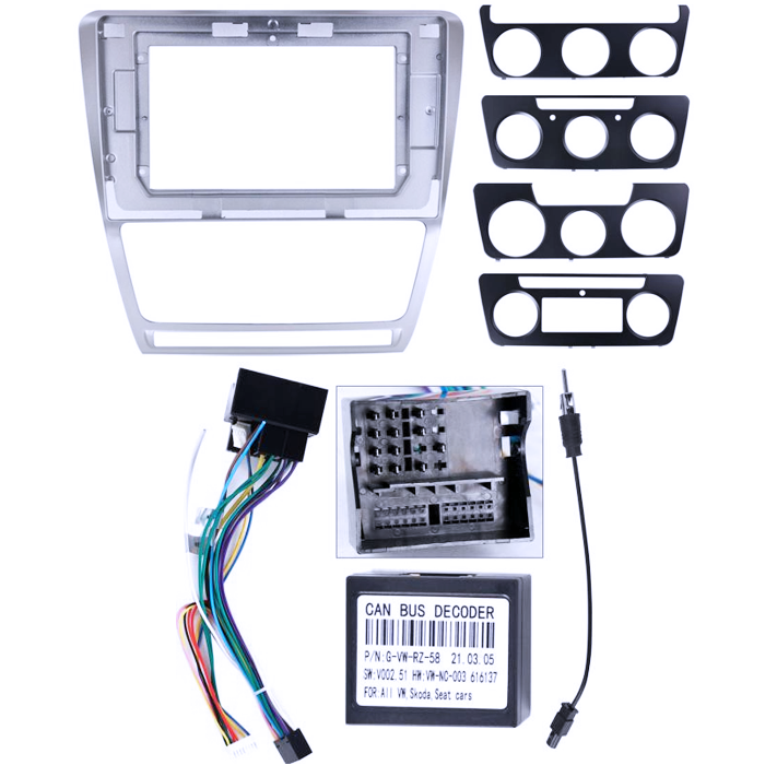 Navigatie dedicata Skoda Octavia 2 ( 2004-2013 ), Facelift 2009-2013, 4GB RAM 64GB ROM, Octacore, Android 13, Display QLED 10", DSP, Carplay, Android Auto, Internet, Youtube, Waze, WI [4]