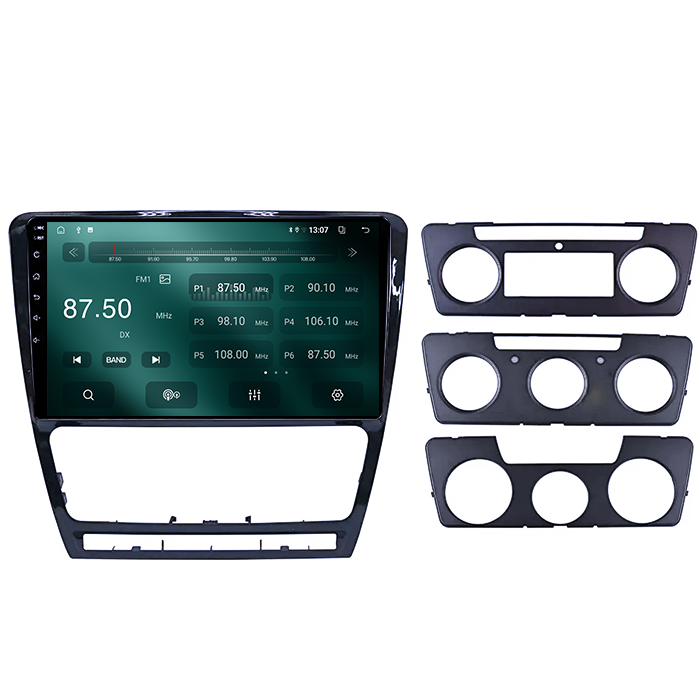 Navigatie dedicata Skoda Octavia 2008-2013, Black, 8GB RAM 128GB ROM, Octacore, Platforma TS18, Android 13, Display QLED 10”, Suporta camera 360º, DSP, Carplay&Android Auto, SIM 4G, Ventil [3]