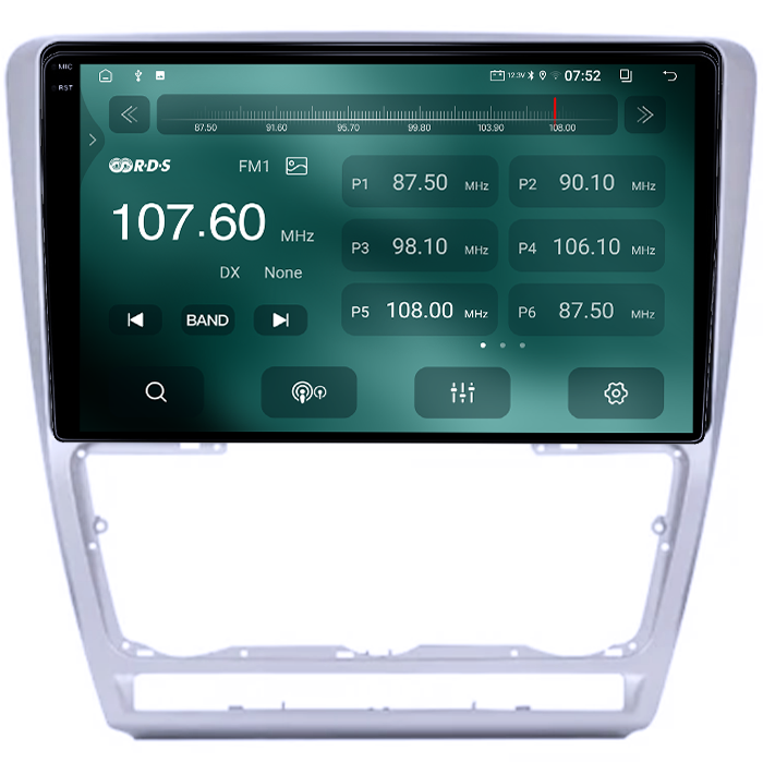 Navigatie dedicata Skoda Octavia 2004-2013, 4GB RAM 64GB ROM, Quad Core, Display 10" QLED 1K, Carplay, Android 14, Bluetooth, Magazin Play, Suport Camere AHD [2]