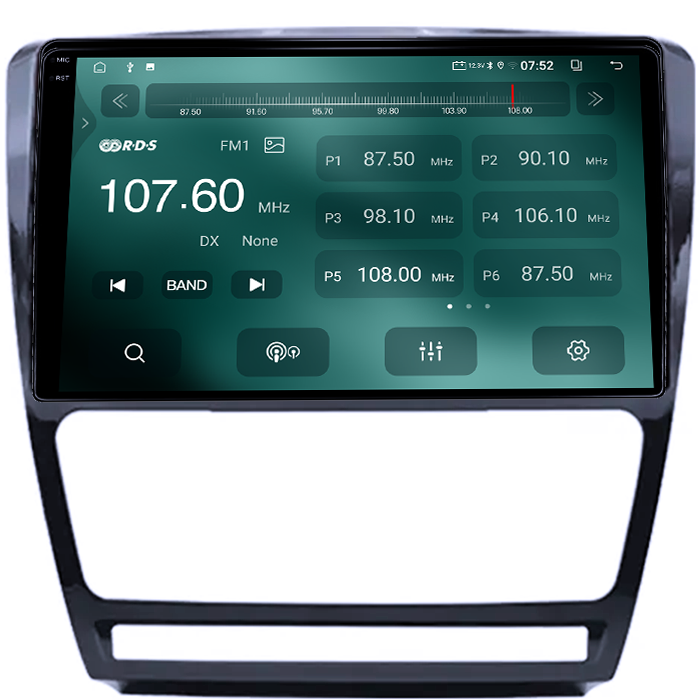 Navigatie dedicata Skoda Octavia 2008-2013, 8GB RAM 128GB ROM, Octacore, Platforma TS18, Android 14, Display QLED 9", Suporta camera 360", DSP, Carplay&Android Auto [3]