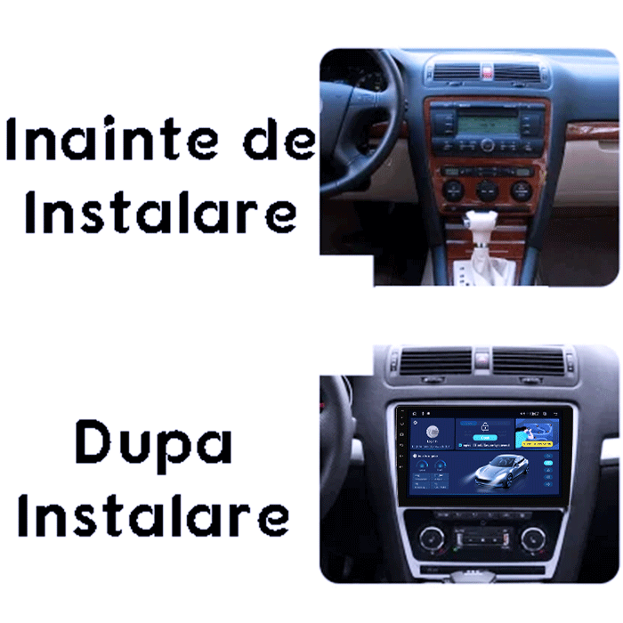 Navigatie dedicata Skoda Octavia 2008-2013, 8GB RAM 128GB ROM, Octacore, Platforma TS18, Android 14, Display QLED 9", Suporta camera 360", DSP, Carplay&Android Auto [5]